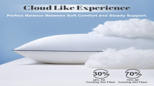 breathable cooling pillow